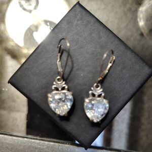 Sterling Silver & Swavorski Crystal Earrings